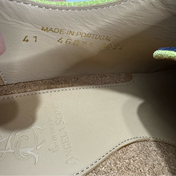 The Office of Angela Scott Mr. Evans Wingtip Oxfords in Midnight, 41, 10.5, NWOT - Picture 9 of 12